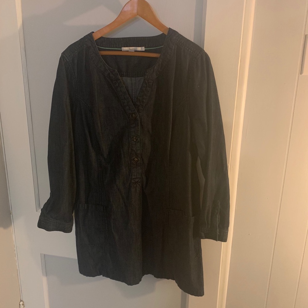 Boden Denim Tunic Dress